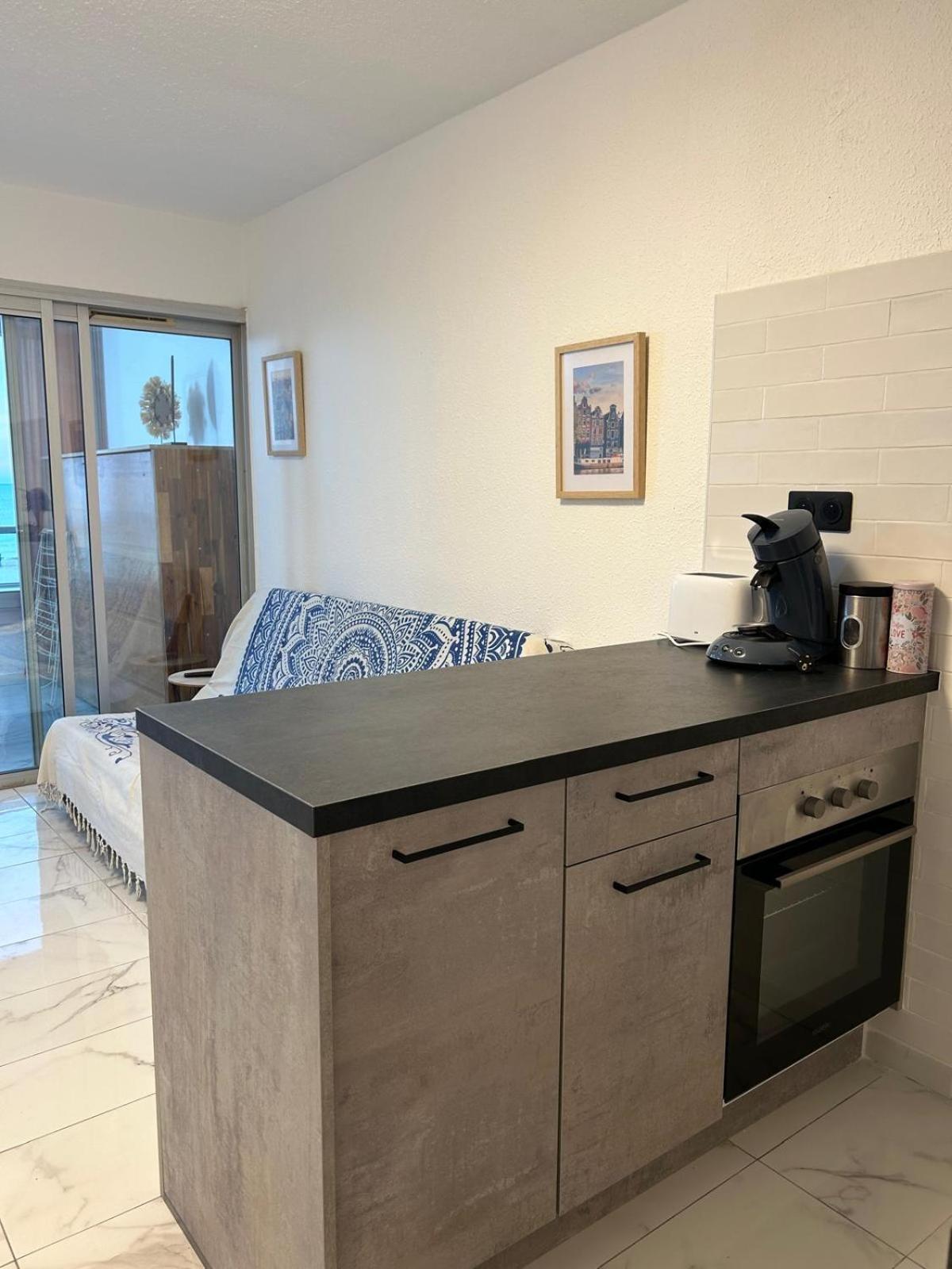 Entierement Renove En Bord De Avec Vue Imprenable Et Parking Prive * Le Barcares